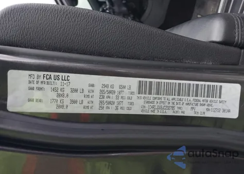 2018 Dodge Durango Gt Awd из США, поврежденный, VIN 1C4RDJDG5JC232795